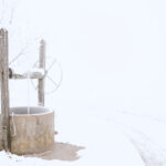 water well in the snow